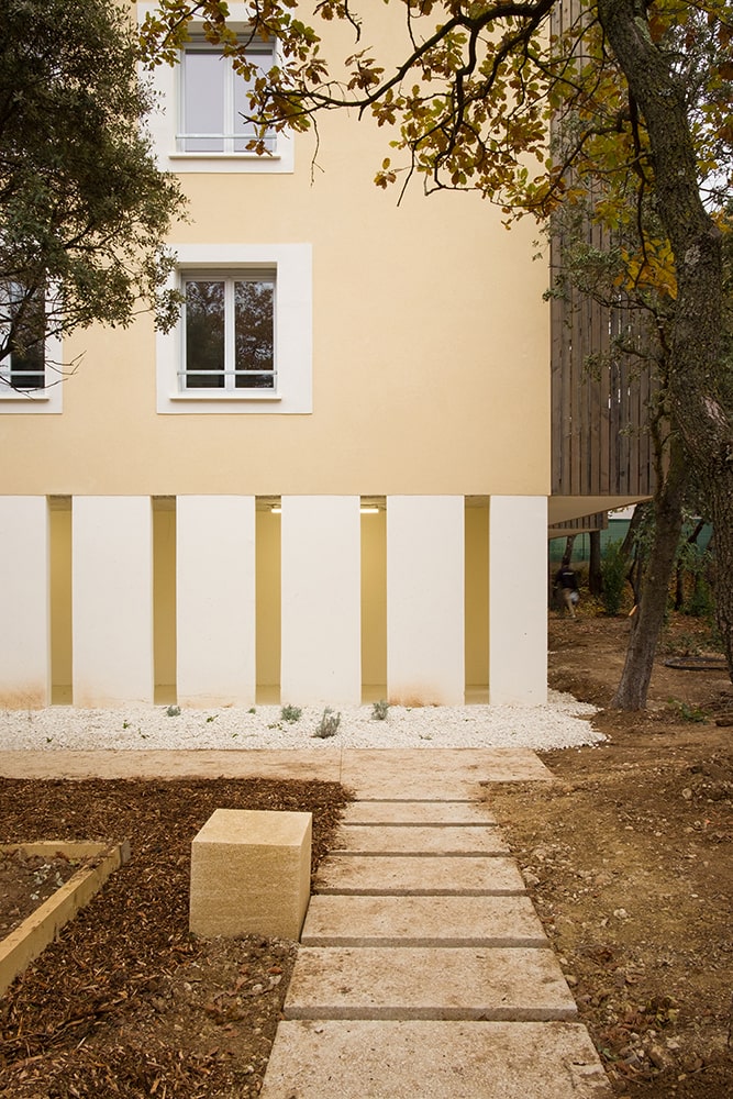 Logements collectifs à Bédarrides par Atelier Initial